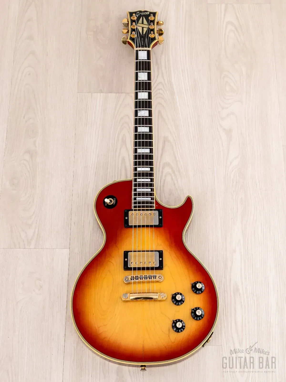Электрогитара Greco EG1000R Custom HH Sunburst w/gigbag Japan 1975