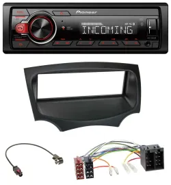 Pioneer Bluetooth USB DAB MP3 Autoradio für Ford Ka (RU8, ab 2008)