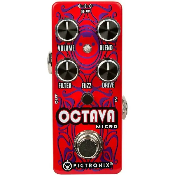 Педаль эффектов для электрогитары Pigtronix Octava Micro Effects Pedal