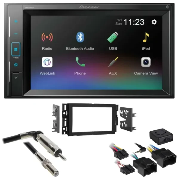 2007-2014 Chevy Tahoe Pioneer Double DIN Bluetooth Car Stereo Upgrade | 241ex