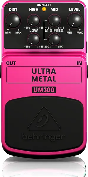 Педаль эффектов для электрогитары Behringer UM300 Ultra Metal