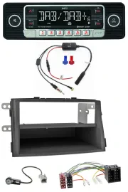 Dietz MP3 DAB Bluetooth USB Autoradio für Kia Sorento II (XM, 2009-2012)