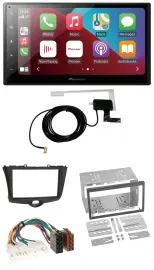Pioneer USB Bluetooth DAB MP3 2DIN Autoradio für Toyota Yaris (2003-2005)
