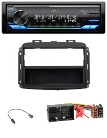 JVC Bluetooth DAB USB MP3 Autoradio für Fiat 500 L (ab 2012)