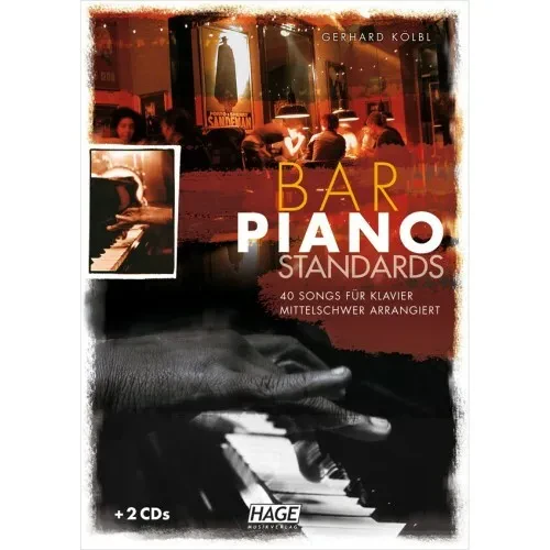 Hage - Bar Piano Standards mit 2 CDs | Neu