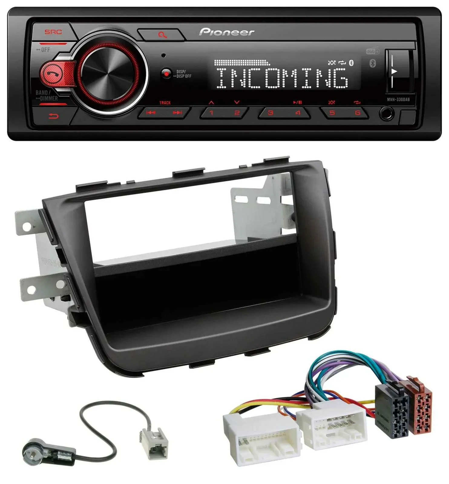 Pioneer Bluetooth USB DAB MP3 Autoradio für Kia Sorento II XM Facelift 12-15