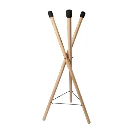 FHSB-L Handpan Stand Large Beech 96cm Gepolstert Faltbar Natur Finish Handpans