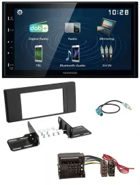 Автомагнитола для Land Rover Range Rover Vogue L3 Kenwood 2 DIN, Bluetooth, MP3, USB, DAB