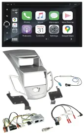 Blaupunkt DAB USB Bluetooth Lenkrad 2DIN TMC Navigation für Ford Fiesta 2010-17