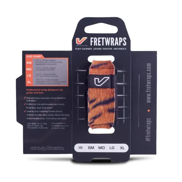 Глушитель струн Gruv Gear FretWraps String Muter Wild Tiger Small