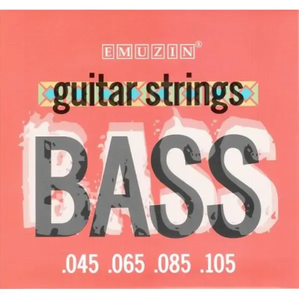 Струны для бас-гитары Emuzin bass / 4Sb45-105