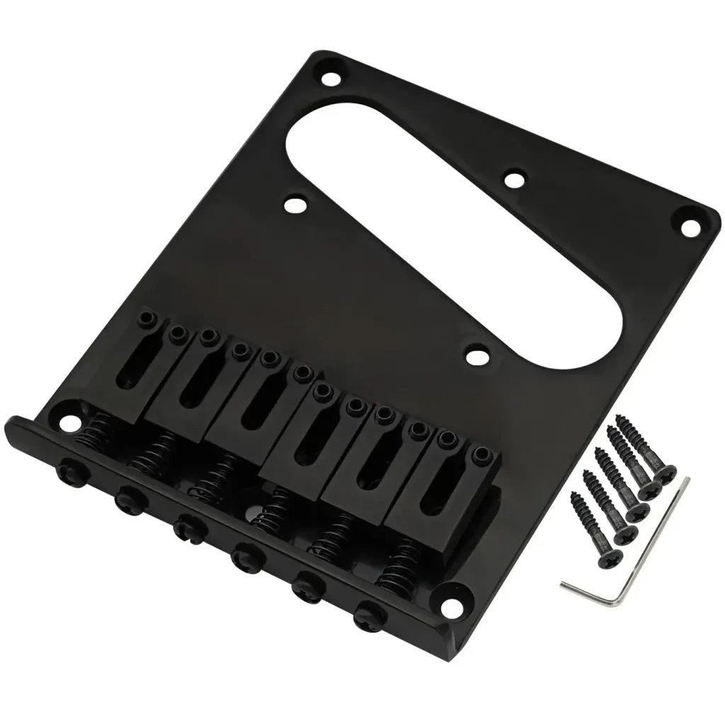 Бридж фиксированный для Tele Musiclily MX2606BK черный