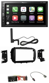 Pioneer USB 2DIN Bluetooth DAB MP3 Autoradio für Fiat 500X (ab 2015)
