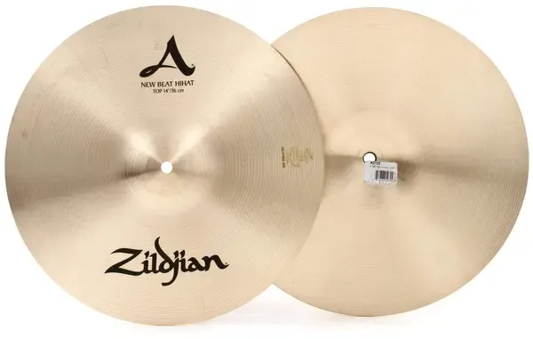 Тарелка барабанная Zildjian 14" A Zildjian New Beat Hi-Hat (пара)