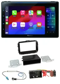 Pioneer Bluetooth DAB MP3 USB Autoradio für Alfa Giulietta 52 Pin ab 13 piano