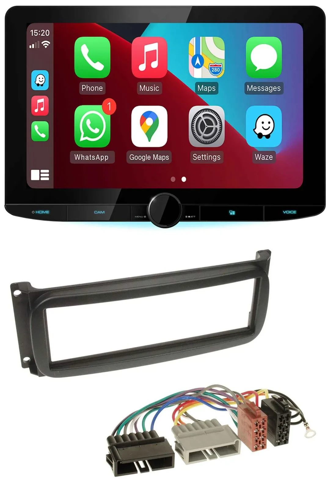 Kenwood MP3 USB DAB Bluetooth Autoradio für Chrysler Grand Voyager Neon PT Cruis