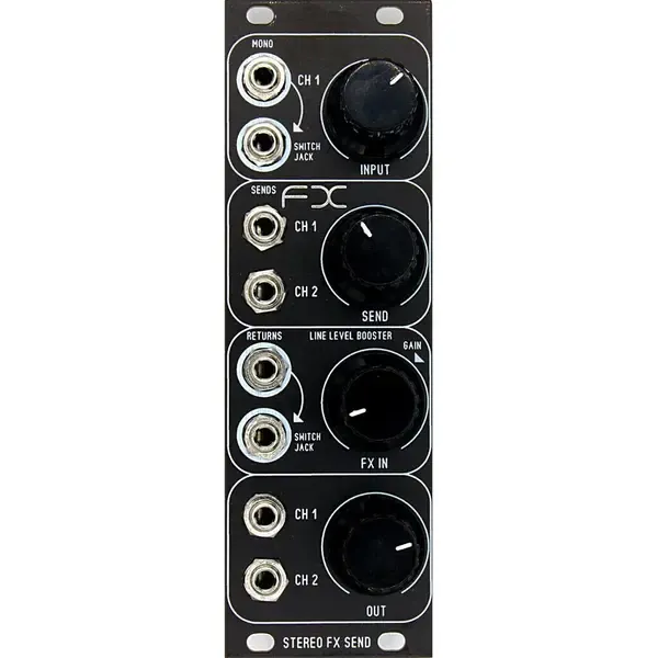 Модульный студийный синтезатор Blue Lantern Stereo FX Send and Return Eurorack Module