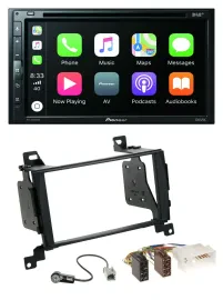 Pioneer DVD 2DIN MP3 DAB Bluetooth USB Autoradio für Hyundai Santa Fe 2007-2012