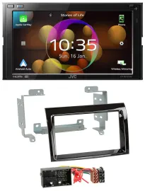 JVC DAB MP3 2DIN Bluetooth USB Autoradio für Fiat Ducato Peugeot Boxer Citroen J