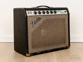 Комбоусилитель 1974 Fender Princeton Reverb Silverface Vintage Tube Amp w/ JBL K110 Speaker