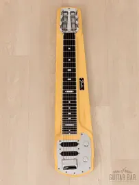 Слайд-гитара Fender Deluxe 6 Vintage Console Lap Steel Blonde Ash USA 1973 w/Legs