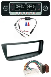 Dietz MP3 DAB Bluetooth USB Autoradio für Toyota Aygo (AB1, 05-14)