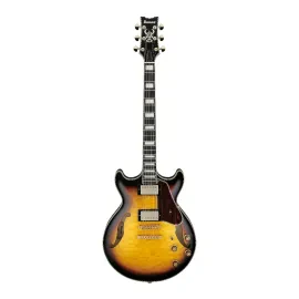 Ibanez AM Artcore Expressionist 6-String Electric Guitar (AntiqueYellowSunburst)