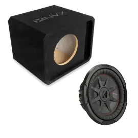 Сабвуфер NVX NE101P 10", фазоинверторный щелевой, 3/4" MDF, 1 динамик, с сабвуфером CompRT