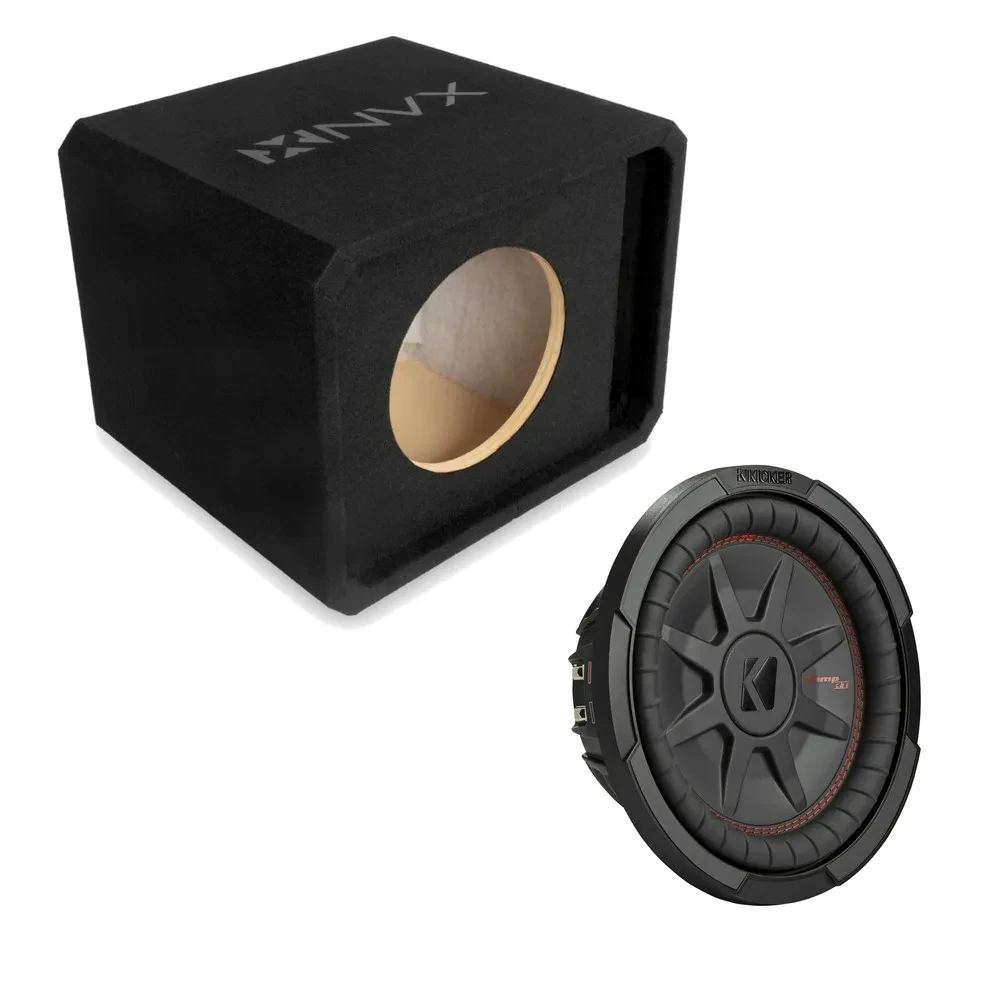 Сабвуфер NVX NE101P 10", фазоинверторный щелевой, 3/4" MDF, 1 динамик, с сабвуфером CompRT