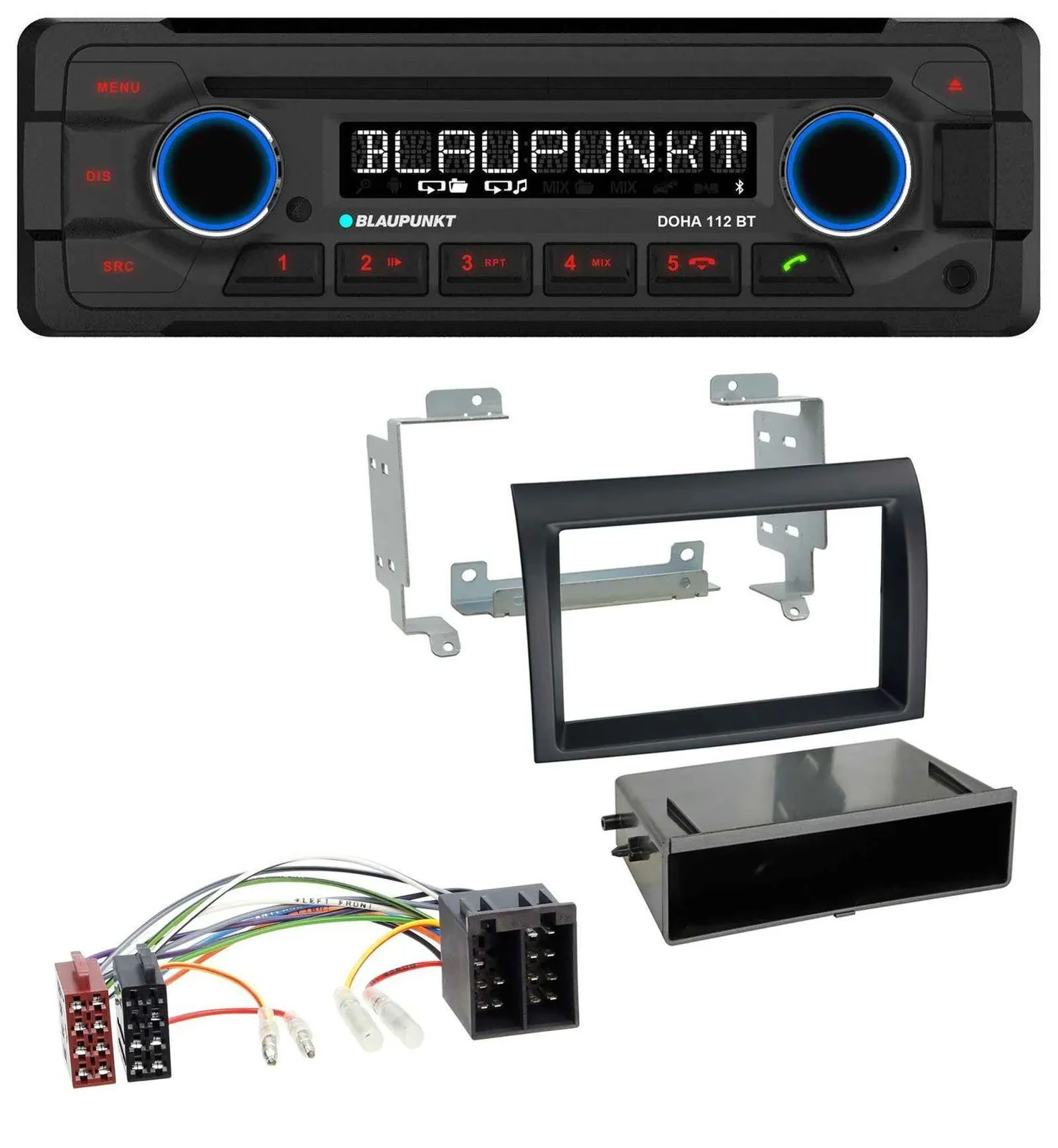 Blaupunkt AUX MP3 CD Bluetooth USB Autoradio für Citroen Jumper Fiat Ducato 06-1