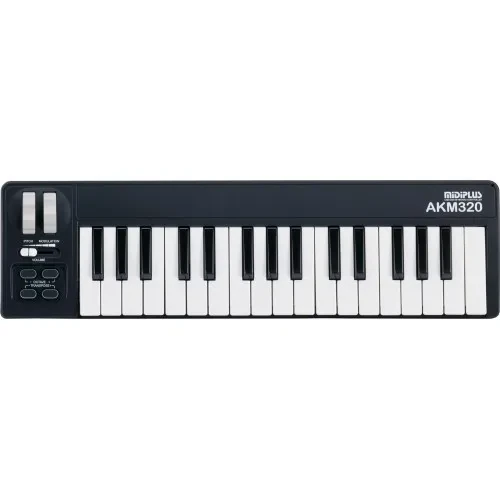 Midiplus AKM320 Black Midi Keyboard | Neu