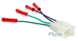 Scosche TA02BCB Wiring Harness in select 1986-2018 vehicles from Toyota