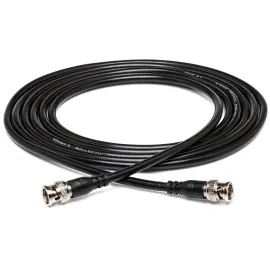 Hosa Technology 3' BNC Male to BNC Male RG-59 75 ohm Coaxial Cable #BNC59103