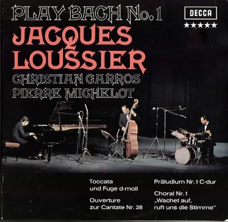 JACQUES LOUSSIER - Play Bach No.1 (LP , Used)
