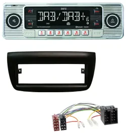 Автомагнитола Dietz Bluetooth MP3 DAB USB для Fiat Doblo 2012–2015, Opel Combo 2010–2015