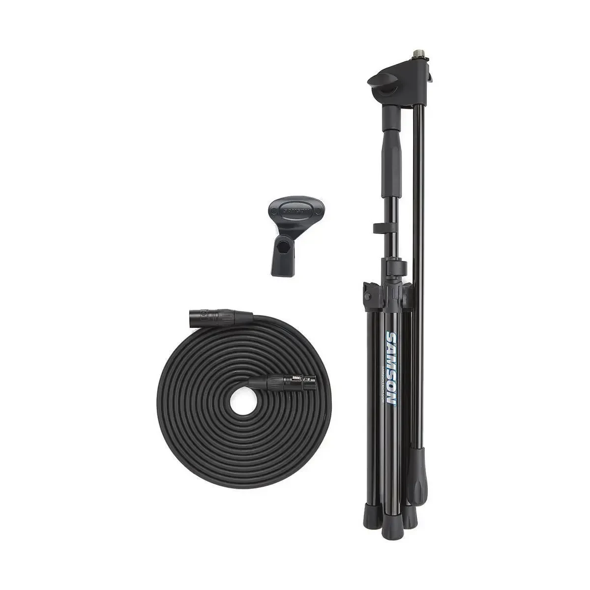 Стойка для микрофона Samson MK10 Plus с журавлем, с 18' XLR-кабелем и клипсой
