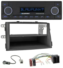 Blaupunkt DAB USB Bluetooth MP3 Autoradio für Kia Sorento II (XM, 2009-2012)