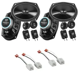 2010-2018 Ram 2500, 3500 NVX N-Series Complete Speaker Upgrade Kit