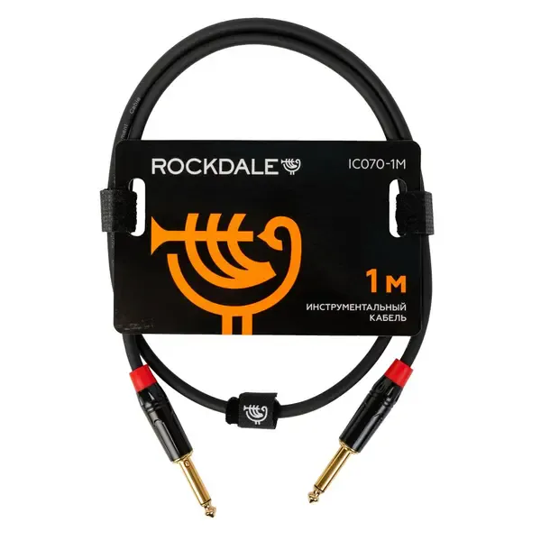 Инструментальный кабель Rockdale IC070-1M 1 м