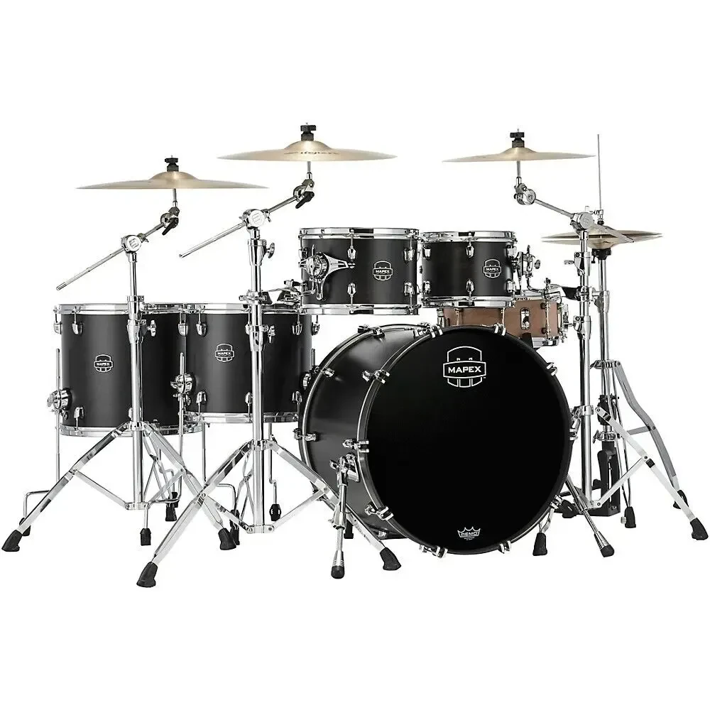 Ударная установка акустическая Mapex Saturn Studioease 5-Piece Shell Pack with 22 in. Bass Drum Satin Black