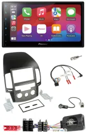 Pioneer DAB USB Lenkrad Bluetooth 2DIN Autoradio für Hyundai i30 ab 2009
