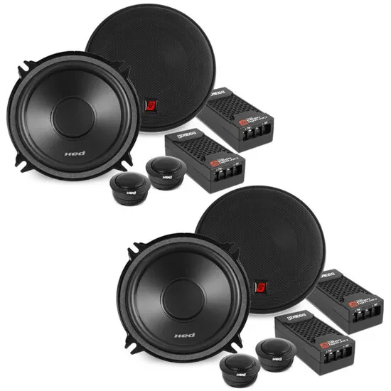Cerwin-Vega XED525C 120W RMS 5.25” Component Speakers (2-Pairs)