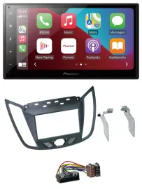 Автомагнитола Pioneer для Ford C-Max (с 2010) 2-DIN, USB, MP3, DAB, Bluetooth, серый