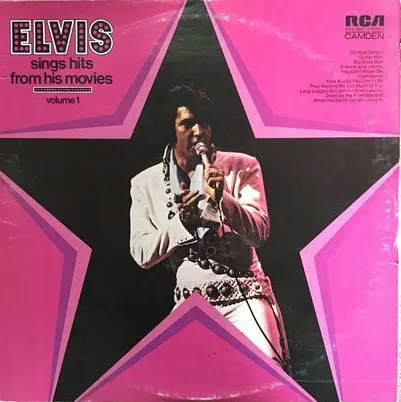 ELVIS PRESLEY - Sings Hits From His Movies, Volume 1 (LP , Used)