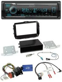 Kenwood Bluetooth Lenkrad DAB USB Autoradio für Alfa Romeo Giulietta 13-21 ISO p