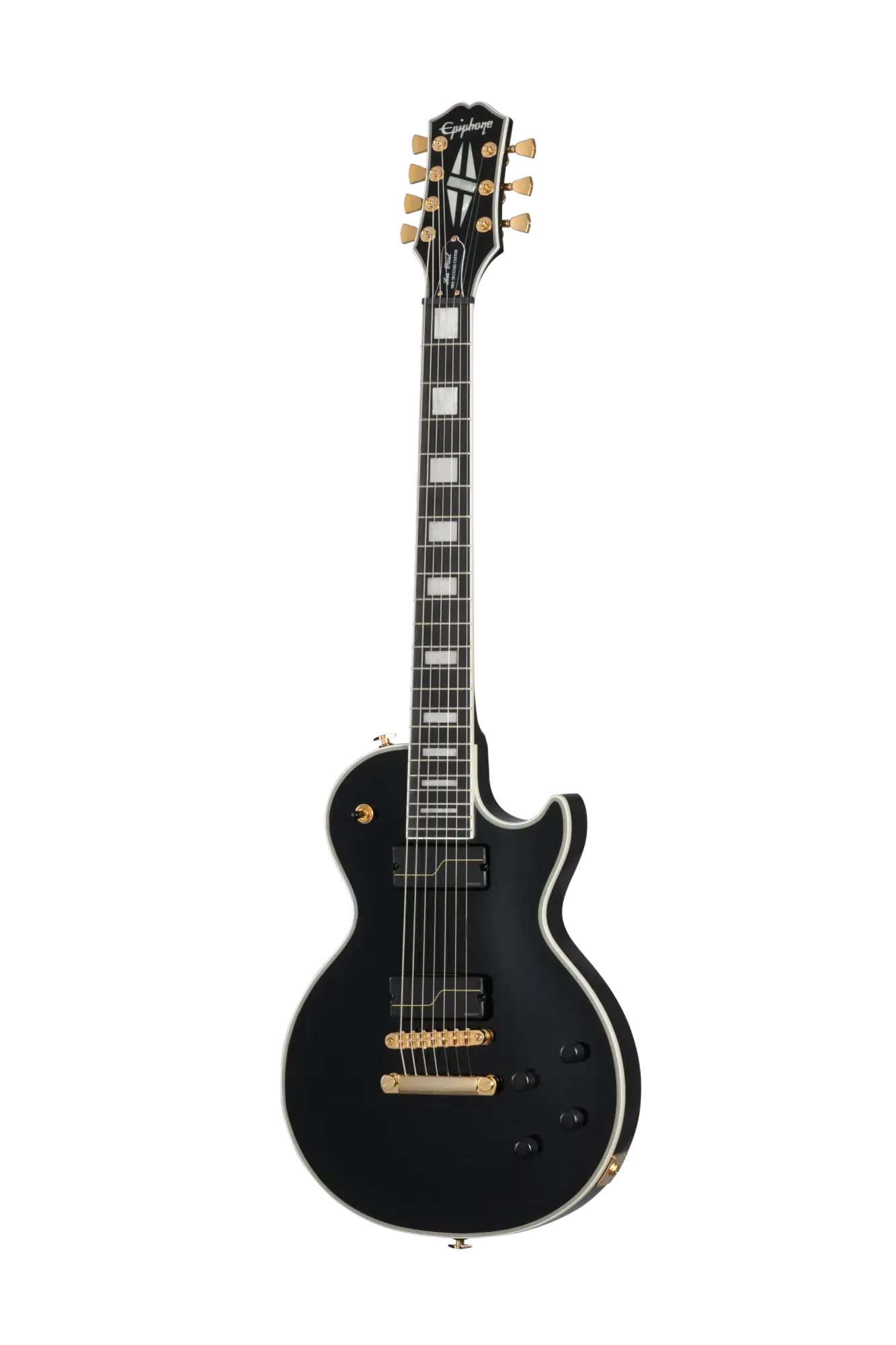 Электрогитара Epiphone Matt Heafy Les Paul Custom Origins 7 Ebony
