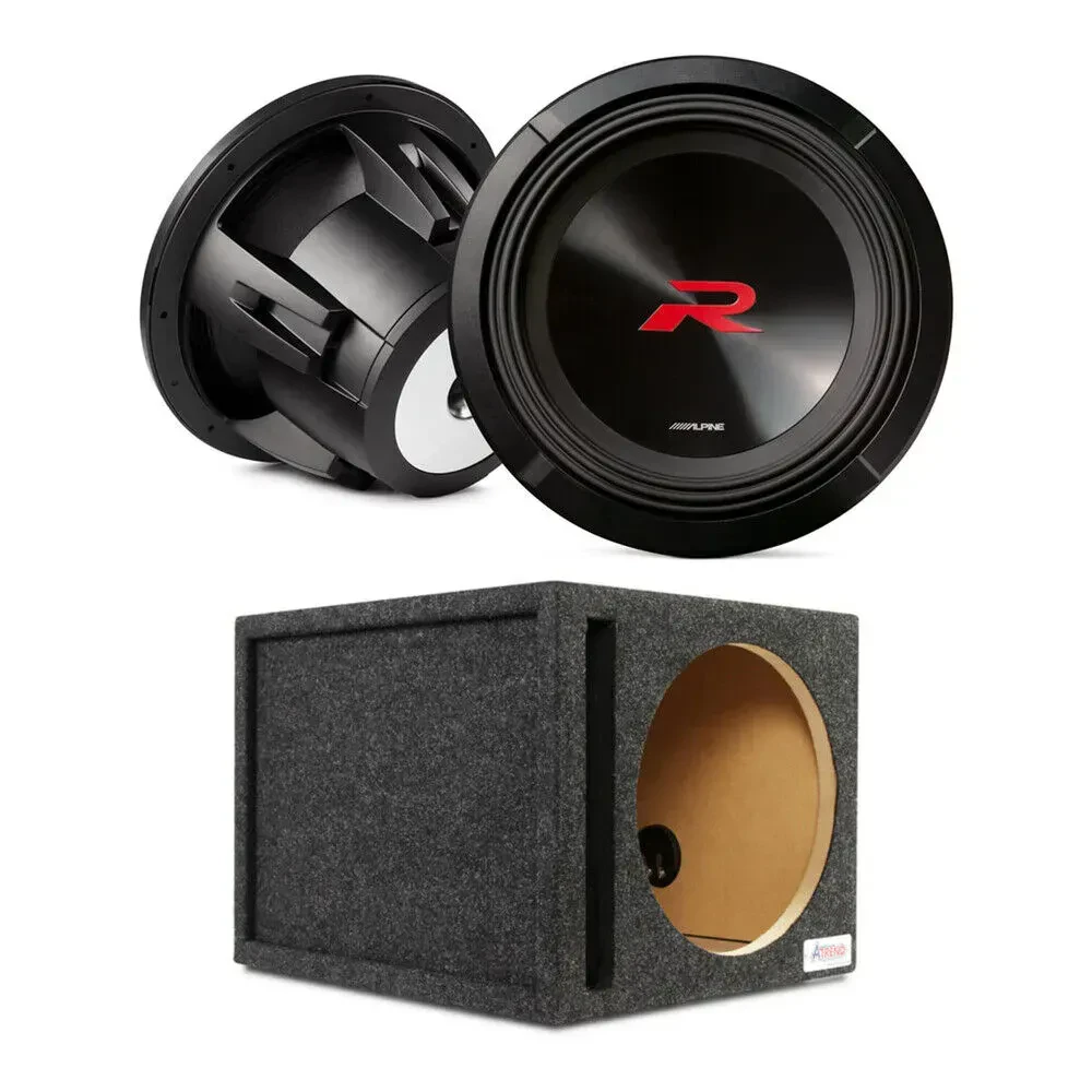 Сабвуфер Alpine R2-W12D4 12" 750W RMS с фазоинверторным корпусом