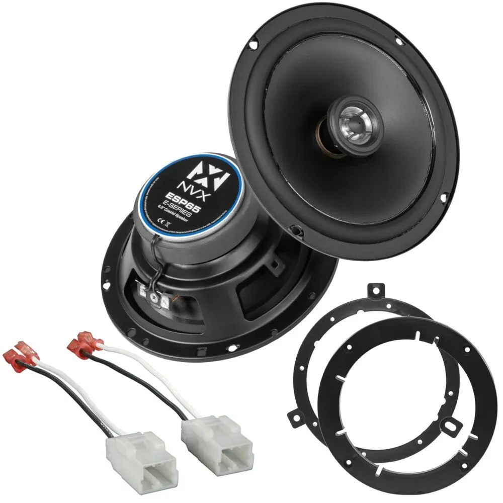 2007-2017 Jeep Wrangler Front  NVX Speaker Upgrade Kit