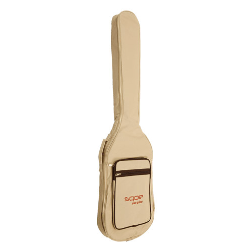 Чехол для бас-гитары  SQOE Qb-bb-20mm bass white с утеплителем 20мм