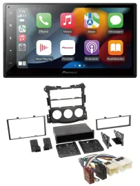 Pioneer DAB Bluetooth 2DIN USB MP3 Autoradio für Nissan 370Z Coupe Roadster ab 1